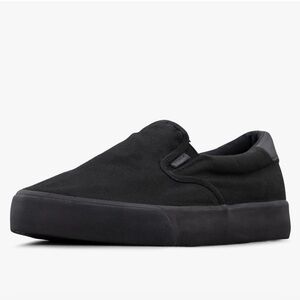 Lugz Black Slip-On Men's Clipper Casual Shoes